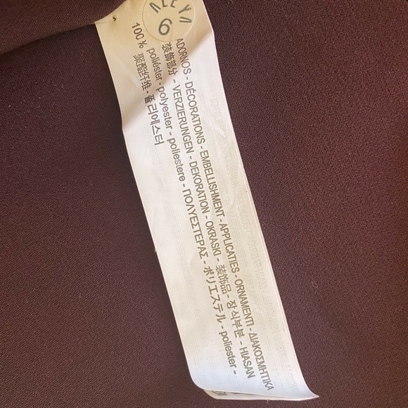 ZARA Woman High Neck Top Fringe Hem Size S Tunic - Picture 5 of 6